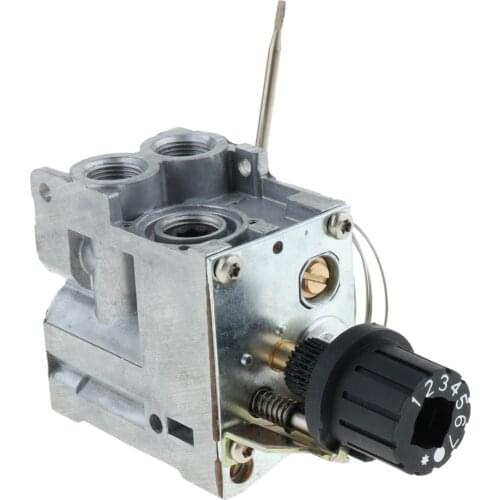Gas Control Thermostat Valve for Fryer Oven and More 100-340℃ 50 mbar