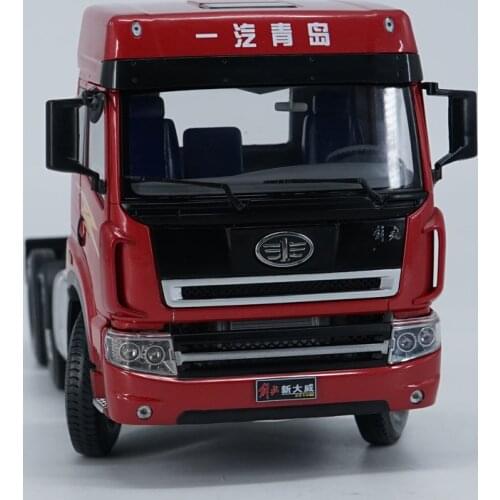 Collectible original metal 1/24 China Truck FAW XINDAWEI JIefang tractor miniature Tractor truck vehicle model