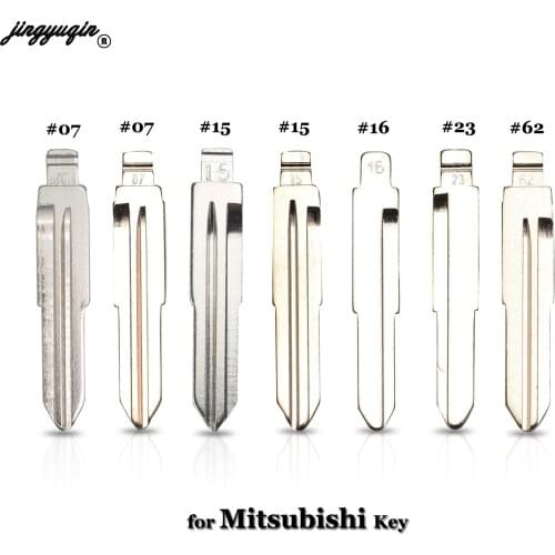 Jingyuqin 15X for Mitsubishi ASX GRANDIS Outlander LANCER-EX MIT11R Blade #07 #15 #16 #23 #62 KD /Original Flip Remote Key Blank