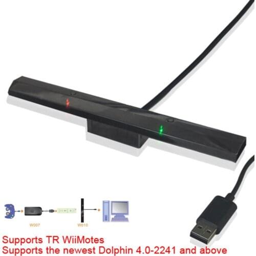 Mayflash W010 Wireless Sensor DolphinBar Bluetooth Connect Remote PC Mouse for Wii Kids Game Quick MYTODDLER