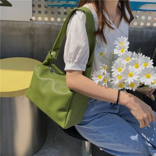 Fashion Knotted Shoulder Bags for Women Pillow Crossbody Bag Female Brand Designer Ladies Big Flap Messenger Travel Bag Handbags