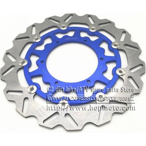 320MM Oversize Front Floating Brake Disc Rotor YZF WRF YZ250 YZ250F YZ400F YZ450F WR250 WR250F WR400F WR450F Supermoto