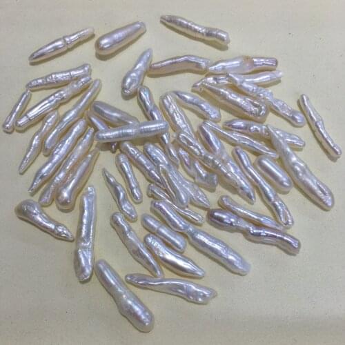 Hot Sale Natural Freshwater Pearl Charms Irregular Pendant Jewelry Design Making DIY Supplies Free Making Necklace Fit Women