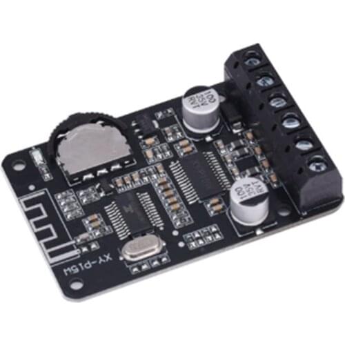 Hot 20W Stereo Bluetooth Power Amplifier Board 12V / 24V High Power Digital Power Amplifier Board XY-P15W Without Shell