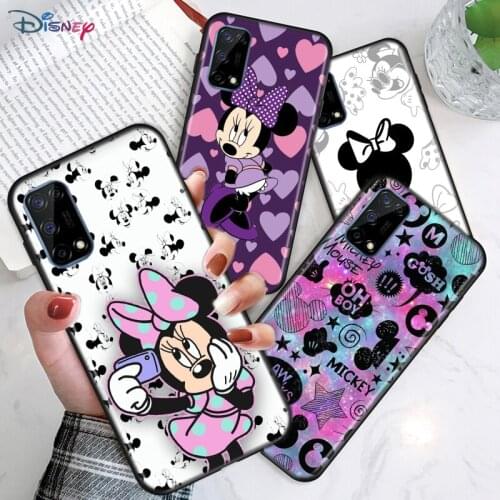 Mickey mouse print For Realme V15 V5 V3 Q2 Q2i X50 X7 X3 superzoom X2 C17 C15 C12 C11 C3 C2 Pro 5G Soft Phone Case