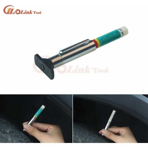 Car Tyre Tire Tread Auto Depth Thickness Gauge Meter 25MM Measuring Caliper Color Coded Digital Caliper Measuring Tool