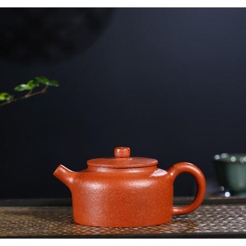 Yixing Purple Sand Bottle Famous Mine Zhunide Bell Bottle Yixing Handmade Kung Fu Teapot Teaware Teapot