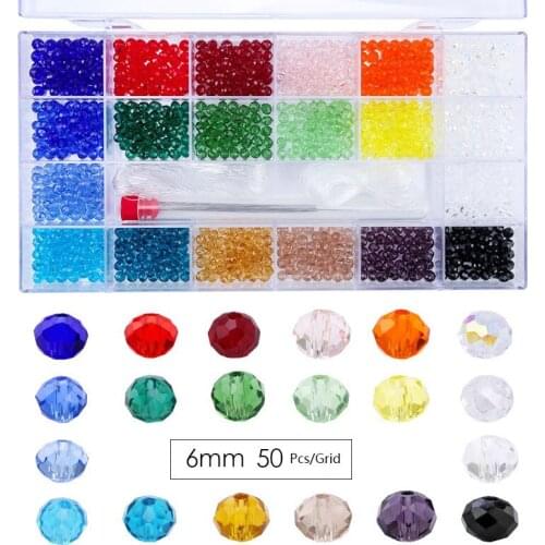 1 Set Glass Seed Beads Earring Hook Started Kit Small Craft Beads with Tool Kit for DIY Craft Bracelet Jewelry Making Supplies