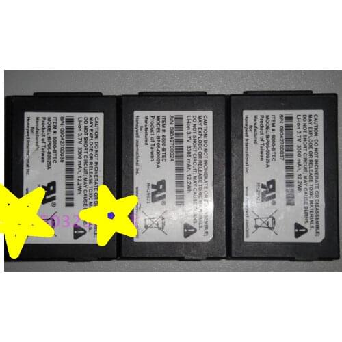 Batteries for HHP Honeywell Dolphin 6100 6000 6500 BTSC HOMEYWELL BP06-00029A/00028B 2200mah 3.7v