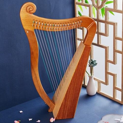 Harp 19 String Lyre Classical Instrument Beginner Stringed Instrument Concert Harp High Quality Musical Instrument GP217
