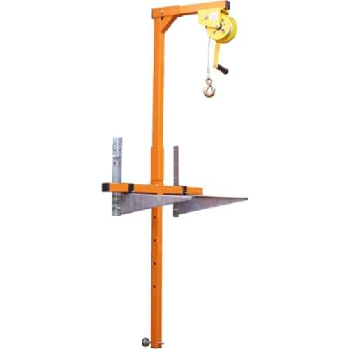 Free shipping Lifting Tool Crane Folding Self-locking Manual Winch Assembly Air Conditioner Installation of Tools