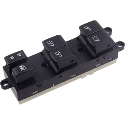 Beler Black 25401-EH100 Car Front Left Driver Side Master Power Window Switch Fit for Infiniti M35 M45 2006 2007
