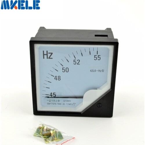 42L6(HZ 380V) frequency meter Pointer Diagnostic-tool Tester Cymometer Frequency Portable Counter Swr Meter hertz