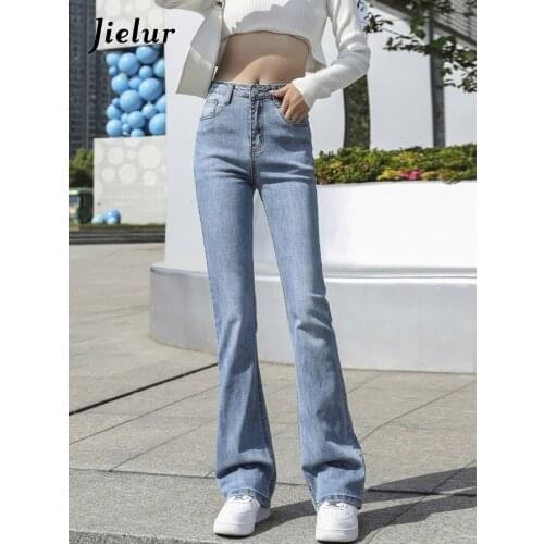 Женские джинсы клеш Jielur China At AliExpress