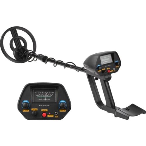 MD-4080 Metal Detector Adjustable Waterproof Metal Finder with DISC and Pinpoint Modes Audio Prompt Lightweight
