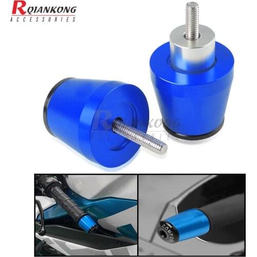 Motorcycle Dirt Bike CNC Handlebar Grip Slider Cap Plug Aluminum Bar End For Vespa LT LX GT GTS GTV 60 125 150 200 250 300 300ie