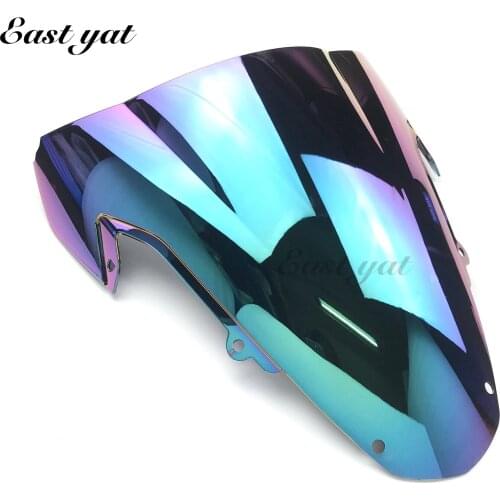 Motorcycle Windshield WindScreen Double Bubble For 2003 2004 Suzuki GSXR GSX-R 1000 K3 GSXR1000 lridium