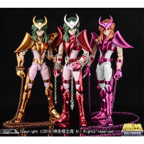 N Aurora GT Model final Andromeda Shun V3 EX Bronze Saint Seiya action figure toy metal armor