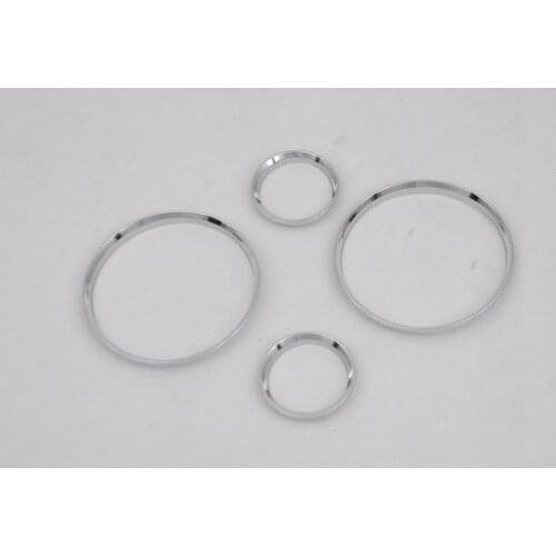 Chrome Dashboard Gauge Ring Bezel Set for BMW E30 3 Series