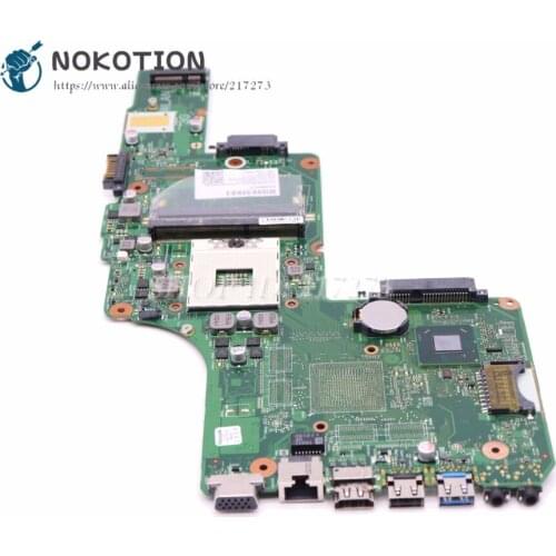 NOKOTION For Toshiba Satellite S855 C855 L855 Laptop Motherboard HM76 UMA DDR3 V000275410 DK10FG-6050A2491301-MB-A02