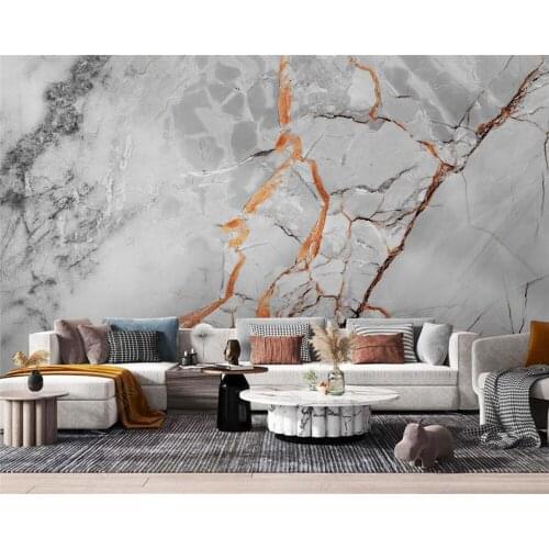 Beibehang home Custom Wallpaper Light Luxury Shimmering Gold Abstract Landscape Marble TV Sofa Background Wall 3D Wallpaper