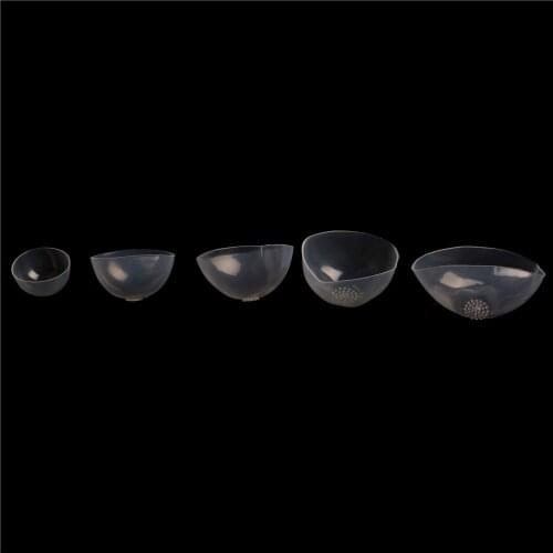 1Pcs Head Clear Silicone Wig Cap Protection Cover for 1/6 1/4 1/3 BJD SD doll Dolls Accessories