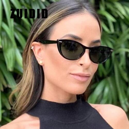 Vintage Luxury Brand Cat Eye Sunglasses Women Sexy Design Small Sun Glasses Ladies Retro Leopard Frame Eyewear Female Oculos
