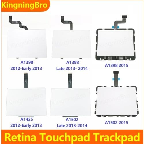 Original A1398 A1425 A1502 Touchpad Trackpad with Flex Cable For Macbook Pro Retina 13" 15" Touchpad 2012 2013 2014 2015 year