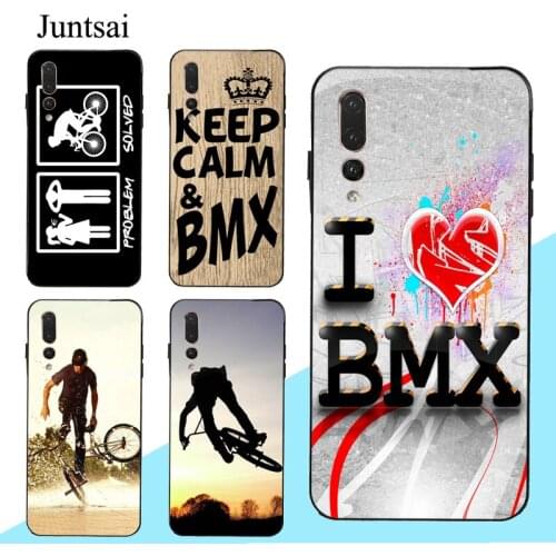Love BMX Bike Sports Case For Huawei Mate 10 20 30 Lite P10 P20 P30 P40 Pro P Smart 2019 Z