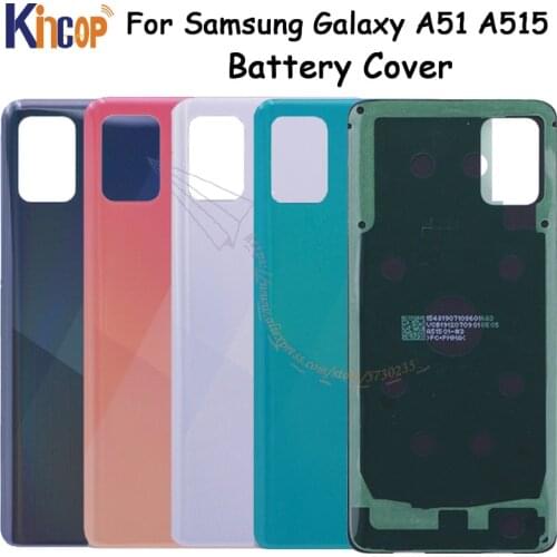 For Samsung Galaxy A51 A515 A515F/DSN back Battery Cover Rear Door Housing Case Replacement for samsung a51 Back housing