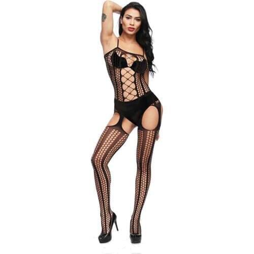 Hot Fishnet Plus Size Babysuit Women Erotic Lingerie Dress Porno Underwear Teddy BodyStockings Costumes Sex Clothes