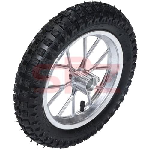 12 1/2x2.75 rear wheel is suitable for 49cc 2-stroke cross-country vehicle inner and outer tire wheel rim assembly