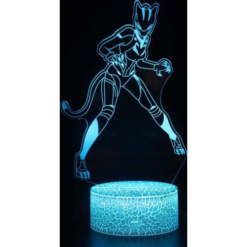 3d Night Light Mood Light Lamp Festoon Led Three-dimensional Baby Very Nice God Tomoe Room Lights Outlet Bedroom Decoration Usb