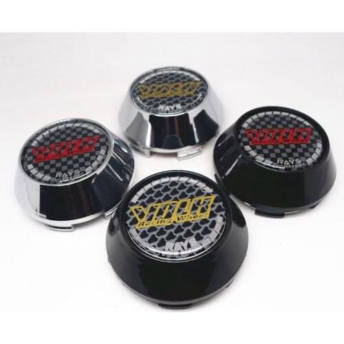 4pcs 69mm 65mm VOLK Racing Rays Wheel Hubcaps Car Center Cap Hub Rims Dust Cover High Hubcaps Auto Styling Accessories