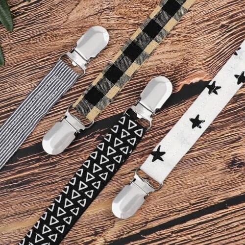 4 Pack Baby Pacifier Clip Pacifier Chain Dummy Clip Nipple Holder For Nipples P31B