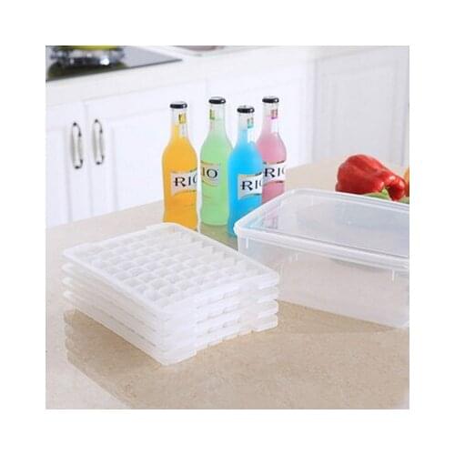 4 layer big ice transparent square lattice ice mould 29*22*10cm Free shipping