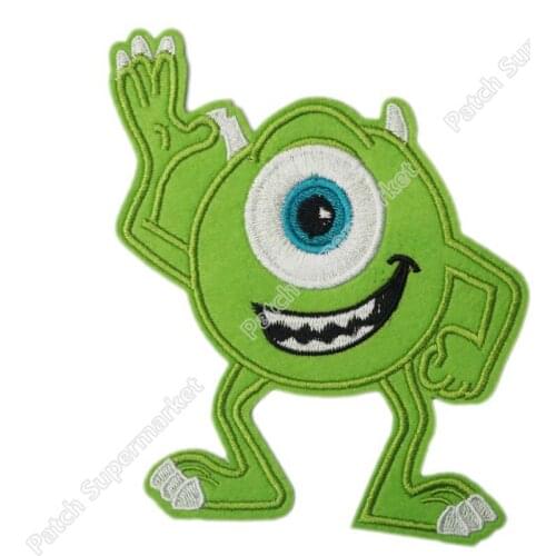 5.5" LARGE Cartoon Patches Children day Party Supplies Applique Film TV MOVIE Lovely Cute Cartoon Embroidered Patch Badge NC