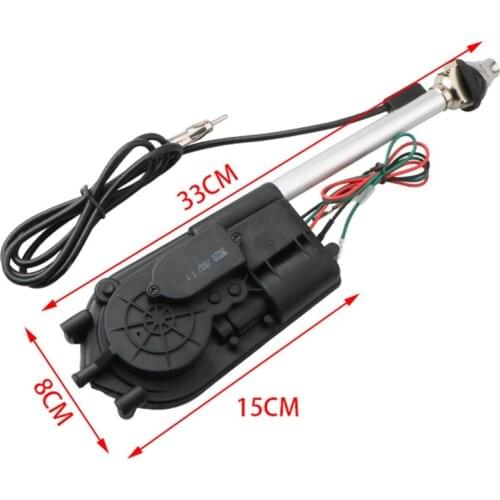 Auto Antenna Signal Electric Auto-retractable Radio Antenna Kit Electronic Antenna 12V External Vehicle Antenna