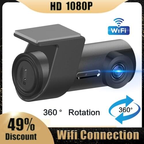 Car DVR Dashcam Video Recorder Wifi USB Connection Hidden Full HD 1080P Dash Cam Night Vision Auto Registrator Camcorder
