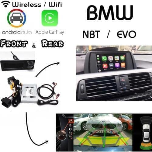 Carplay box For BMW 7 F01 F02 F03 F04 2009~2019 Rear Front camera Decoding Android Auto carlif Interface Display