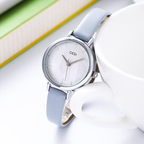 Fashion Luxury Watches for Women Dress Bracelet Wristwatch with Leather Band Female Women Quartz Watches Relojes Para Mujer