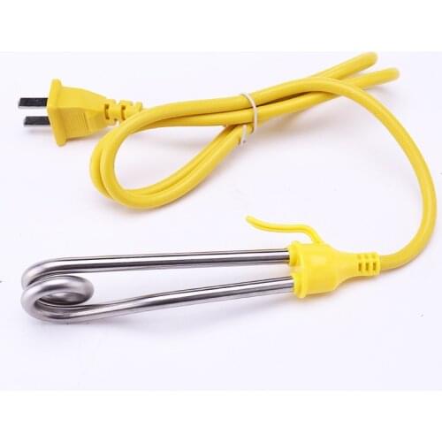 Travel heating rod stainless steel boiler electric heating tube 600W dormitory students water heater cup use electric heat rod