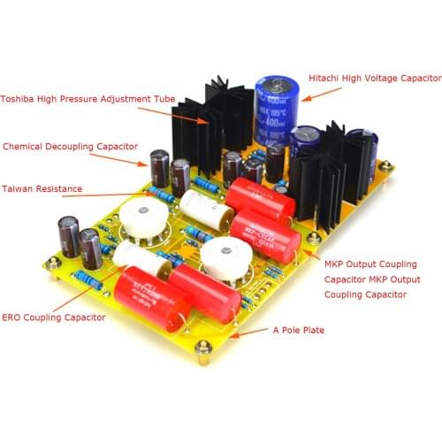 PRT06A Tube Preamplifier Pre AMP Finished Board