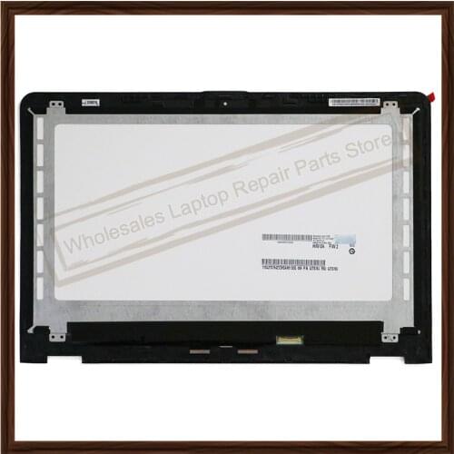 Original 15.6" LCD Touch Screen Assembly For HP ENVY X360 M6-AQ105DX M6-AQ103DX LCD Screen Dispaly With Digitizer Board