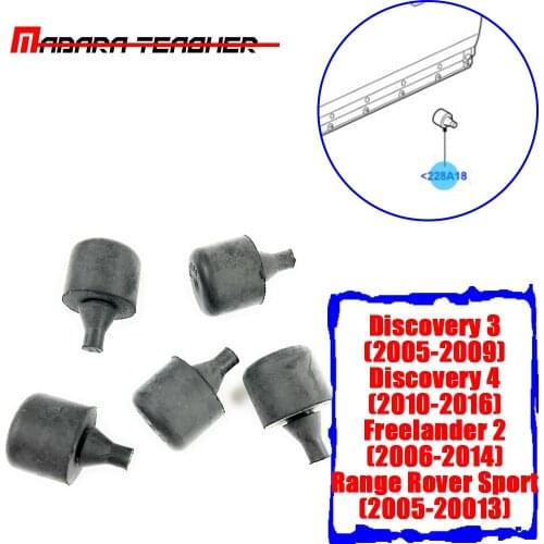 5 pcs 10 pcs 20 pcs FOR LAND ROVER LR2 LR3 LR4 RANGE ROVER SPORT RUBBER DOOR BUMP STOP CFM500010 bumper protector 2005-2016