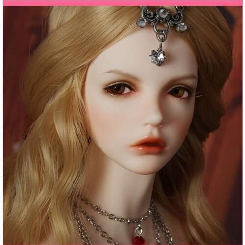 1/4 scale nude BJD girl SD Joint doll Resin model toy gift,not include clothes,shoes,wig and other accessories D2118