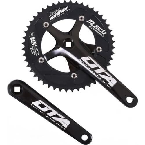 Original OTA MUSCIQ 48T 170MM Fixie Bike Crankset Aluminum Alloy Single Speed Track Bicycle Fixed Gear Bike Chainwheel Sprocket