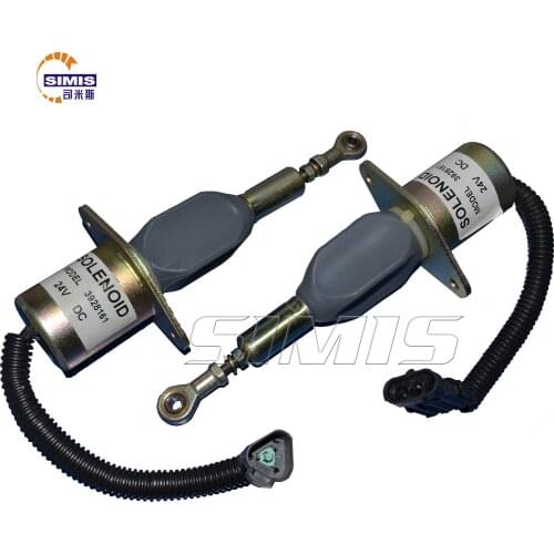 SIMIS NEW 24V Fuel Shutoff Solenoid for CUMMINS ENGINES 6CT8.3