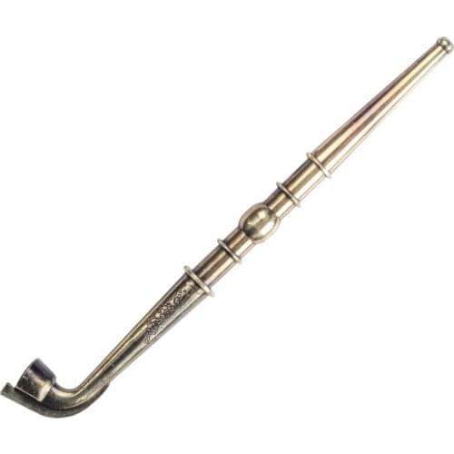 Vintage carved dragon alloy Pipe Portable Smoking Pipe Herb Tobacco Pipes Grinder Smoke Gifts 2 Colors Optional