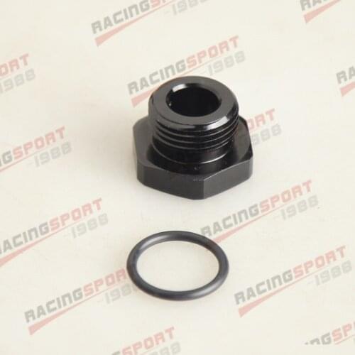 -10 AN 10AN AN10 Flare Plug Fitting With O RING Seal Aluminum AN Plug